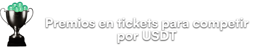 Premios en cripto por transferencia en USDT